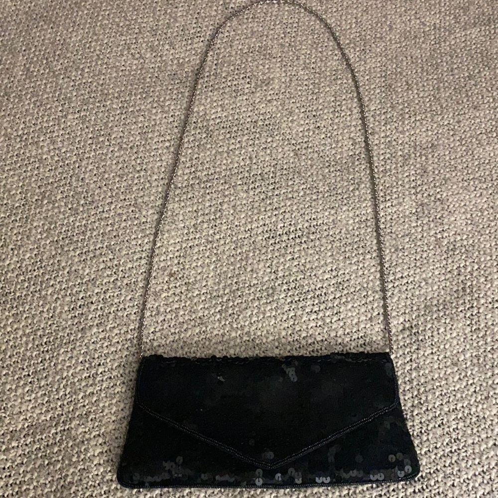 Fabiani Galeria Glitter Envelope Clutch